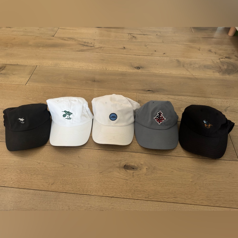 Assortment of Men's Country Club Golf Hats